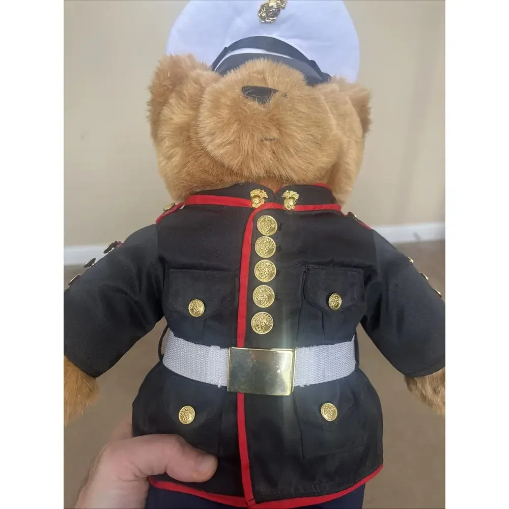 Genuine U.S. MARINE CORPS ENLISTED DRESS BLUE UNIFORM PLUSH BEAR 21